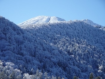燧裏林道からの燧ヶ岳