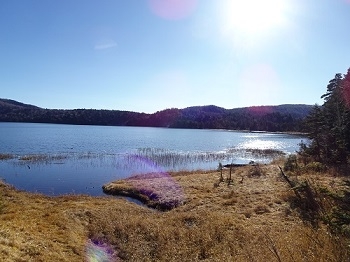 沼尻から見た尾瀬沼