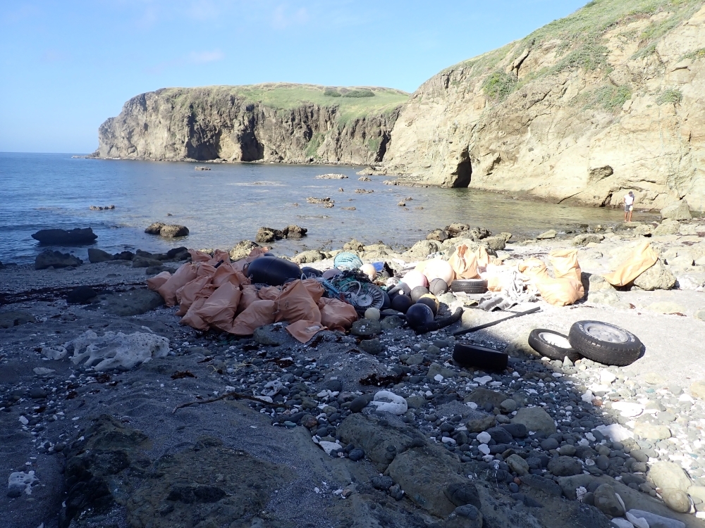 大浜横にある名無し浜の写真