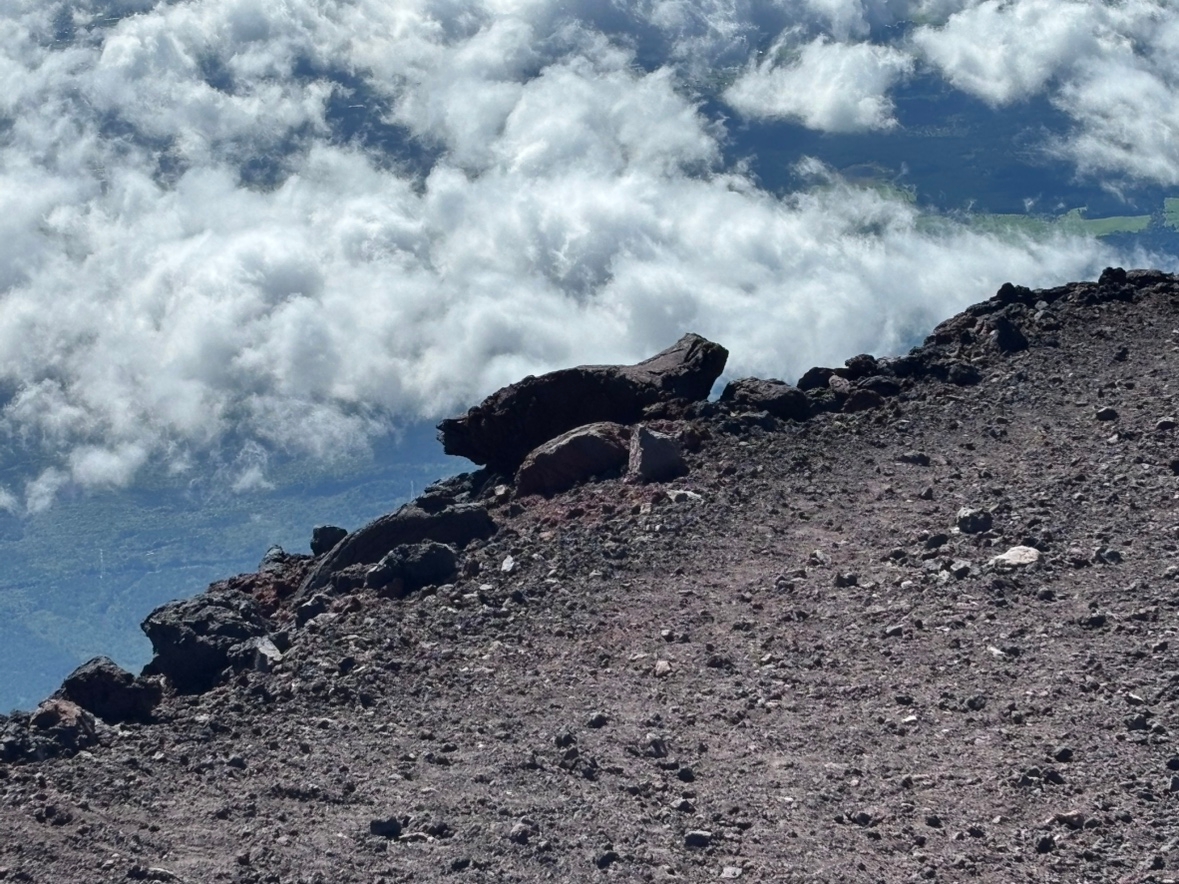 アザラシのような溶岩　