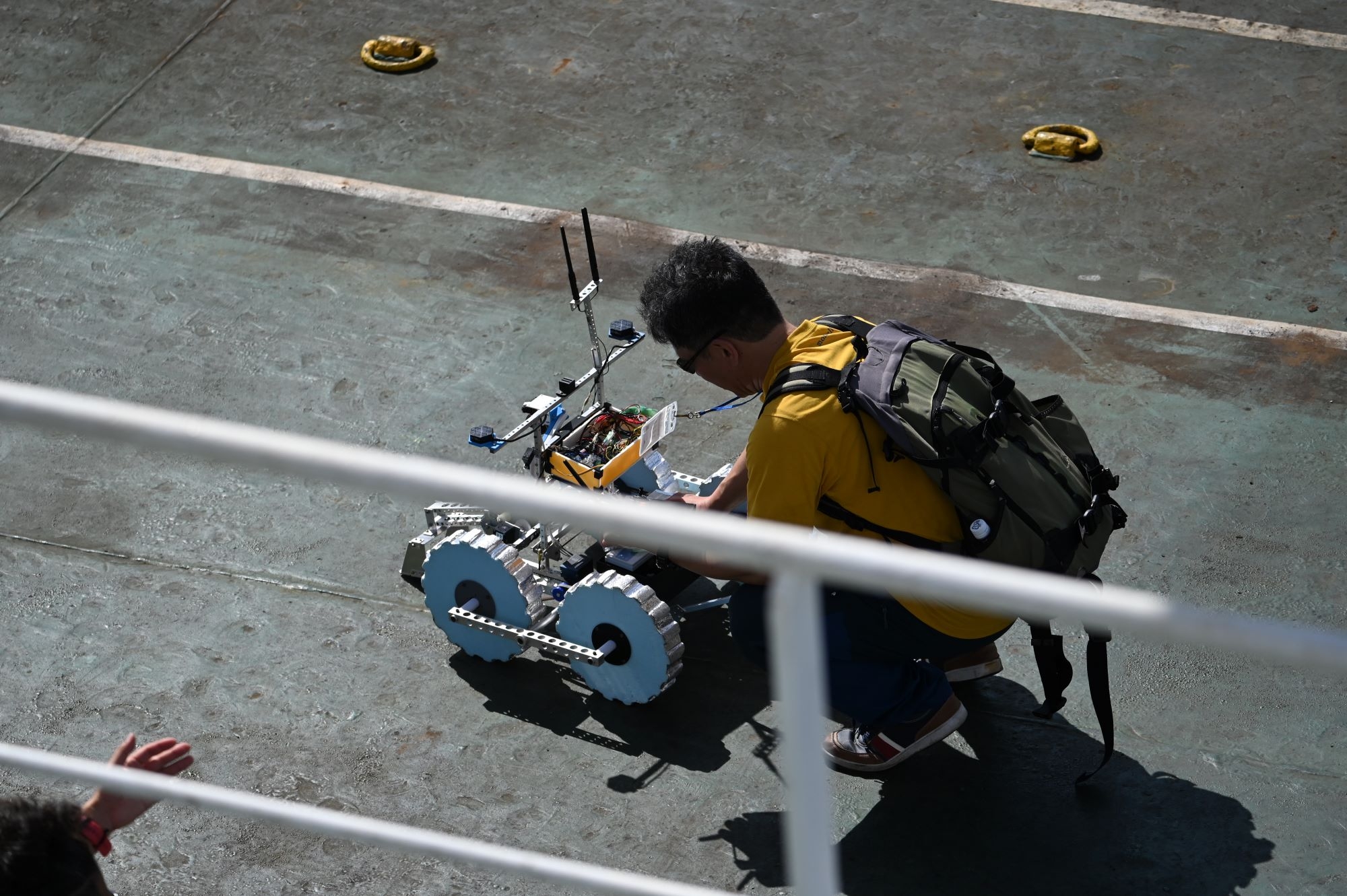 ローバーの紹介の様子