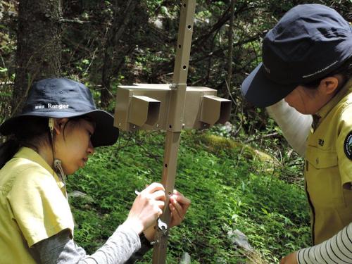 取り付けの様子