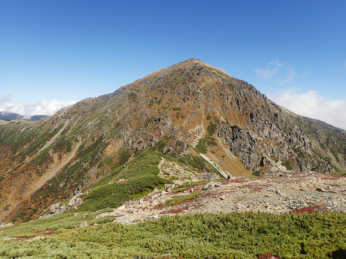 △悪沢岳