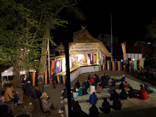 春の歌舞伎上演時の様子(2021.5.12)