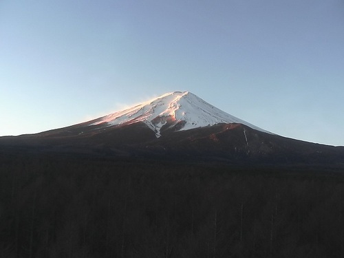 元旦の富士山