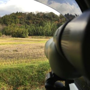 スコープから観察する風景