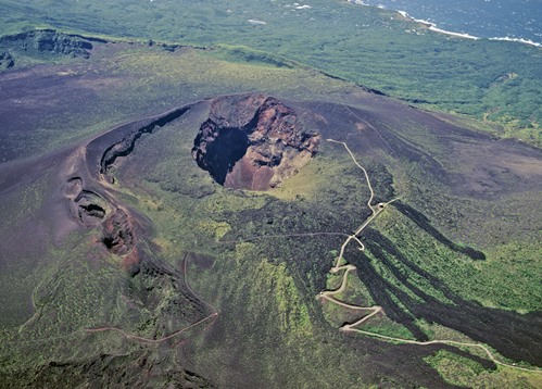 三原山中央火口