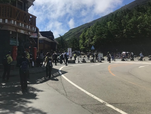 スバルライン五合目