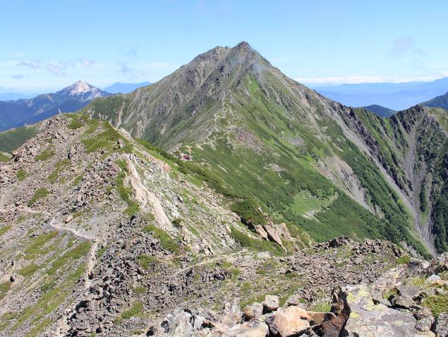 南アルプス国立公園（北岳）